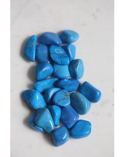 Pedra-Howlita-Azul-Rolada
