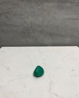 Pedra-Howlita-Verde-Rolada-Tingida