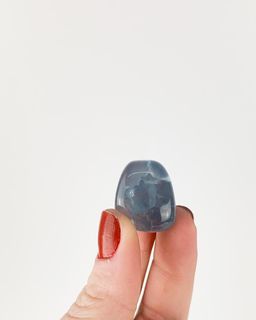 Pedra-Fluorita-Azul-Rolada