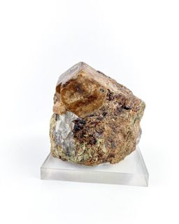 pedra-granada-espessartita-na-base-acrilica